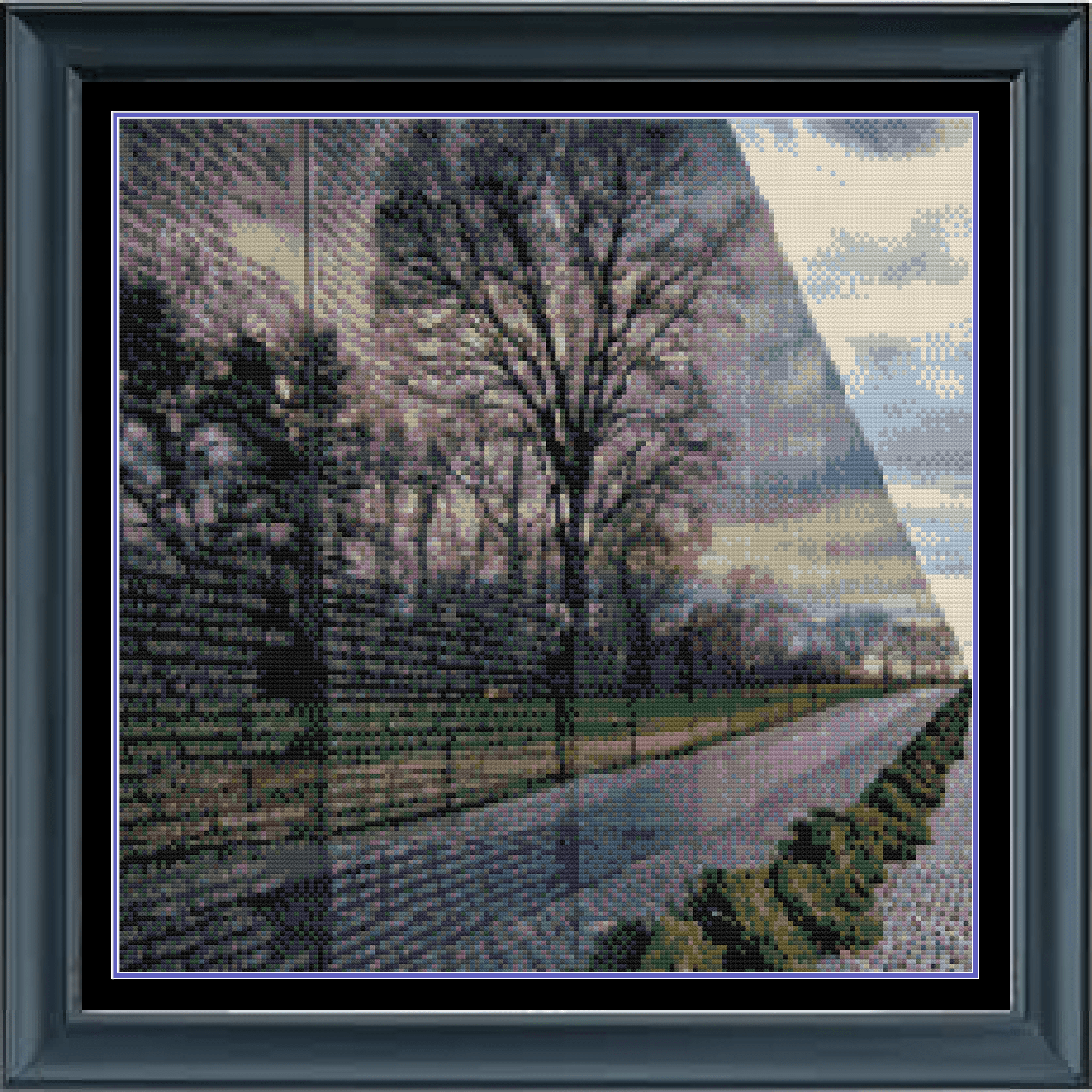 Stitching Jules Design Cross Stitch Pattern Physical Pattern - $15 Vietnam Veterans Memorial Cross Stitch Pattern | Military Cross Stitch Pattern | Physical And Digital PDF Download Pattern Options